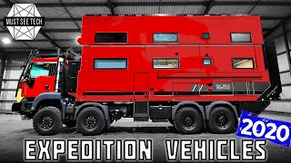 10 AllNew Expedition Vehicles and Overlanding Trucks for Extreme Explorations in 2020 [upl. by Nywles]