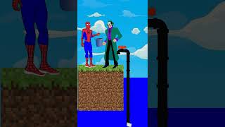 Help SpiderMan take revenge on the greedy Jokerspiderman JOKER hulk superheroes [upl. by Duquette]