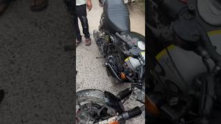 Jabardast Accident Ho Gaya Royal Hunter Bike 350 [upl. by Aicilev]