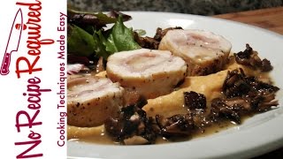 A Mushroom amp Marsala Sauce for Chicken Breasts  NoRecipeRequiredcom [upl. by Eisso]