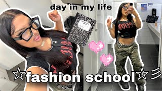 DAY IN MY LIFE AS A FASHION STUDENT IN NYC ☆ [upl. by Noelle]