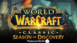 Whats New in WoW Classic Season of Discovery  Featuring PlatinumWoW [upl. by Nede951]