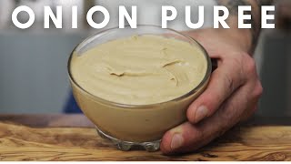 Roast dinner MAKE THIS Caramelised Onion Puree [upl. by Arihsa]