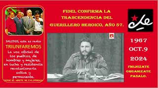 FIDEL CASTRO  EN RADIO TRIUNFAREMOS DESDE EL NORTE DE CALIFORNIA [upl. by Ynaoj865]