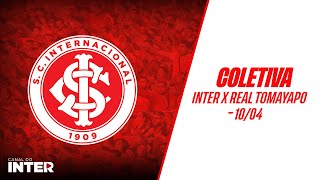 Entrevista coletiva Inter x Real TomayapoBOL [upl. by Evslin]