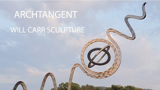 ARCTANGENT  Kinetic sculpture by Will Carr [upl. by Acinemod795]