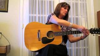 Insie Winsie Spider Guitar Tutorial [upl. by Caras]