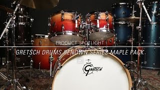 Gretsch Drums Renown Series Maple 5Piece Shell Pack [upl. by Yehudit]