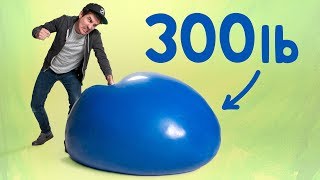 We Made the World’s Largest Stress Ball [upl. by Nocaed]