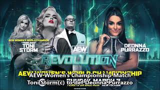 AEW Revolution 2024 Predictions [upl. by Suhcnip874]