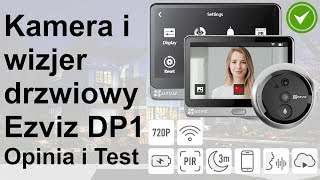 Kamera wizjer drzwiowy Ezwiz DP1  Opinia [upl. by Suhcnip]