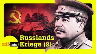 Von der Oktoberrevolution bis zum Zerfall der Sowjetunion Russlands Kriege Teil 2  ZDFinfo Doku [upl. by Ssyla]