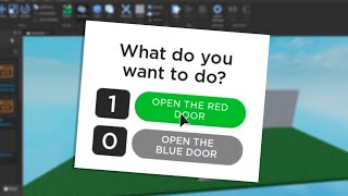 How to make a voting system in your game  Roblox Tutorial [upl. by Magna]