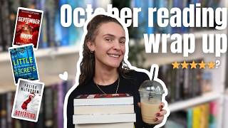 Everything I read in October 📚  booktube [upl. by Nitniuq]