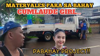 PART 23 MATERYALES PARA SA BAHAY CUMLAUDE GIRL DUMATING NA [upl. by Rebak]