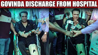 Govinda Discharge From Hospital  Talk With Media  6 Week Bedrest [upl. by Aihc]