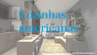 Dicas para cozinhas americanas  cozinhas americanas [upl. by Htieh]