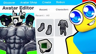 I Made The FUNNIEST Skibidi Toilet Avatars ROBLOX AVATAR IDEAS [upl. by Etrem]