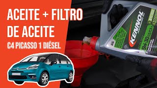 Cambio de aceite y de filtro de aceite C4 Picasso 1 20 HDI 🛢 [upl. by Adia440]