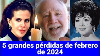 Famosos fallecidos en febrero de 2024 [upl. by Khorma208]