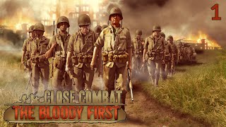 Close Combat The Bloody First 1  First Blood DeutschGermanOmU  Lets Play [upl. by Millicent514]