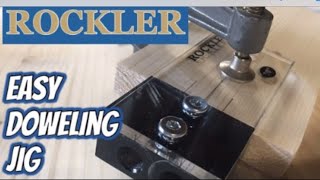 Rockler dowel jigquick review and first time use [upl. by Eserehc]