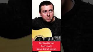 Duelling Banjos  Guitar Tutorial  Deliverance  Drue James [upl. by Drofniw]