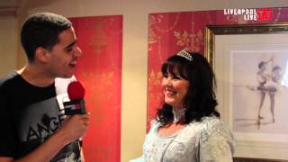 Liverpool Live TVs Ben Osu talks to Coleen Nolan [upl. by Kilbride]