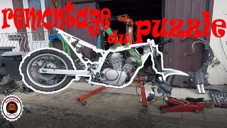 remontage d une honda 600 transalp [upl. by Hultgren]