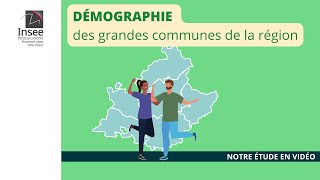 Populations légales  Démographie des grandes communes de la région [upl. by Kirimia]