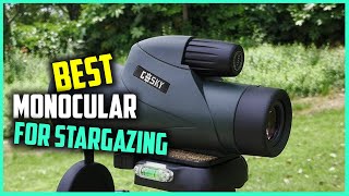 Top 5 Best Monocular for Stargazing Review in 2023  Which One Should You Buy [upl. by Hsitirb]