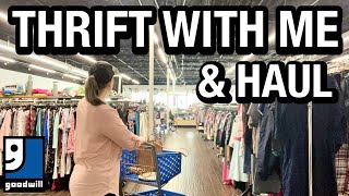 THRIFTING GOODWILL AND THRIFT HAUL  THRIFT SHOPPING HOME DECOR [upl. by Allenrac]