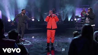 J Balvin  No Es Justo ft Zion amp Lennox Live From Jimmy Kimmel [upl. by Yramesor]