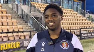 Slough Town 71 AFC Dunstable  David Ogbonna interview  16 July 2024 [upl. by Nosyla]