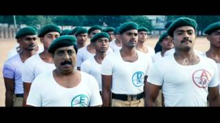 Padmasree Bharat Dr Saroj Kumar Malayalam Movie  Sreenivasan  Army Training Camp  1080P HD [upl. by Mariette16]