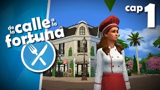 Los Sims 4 Escapada Gourmet  De la Calle a la Fortuna  CAP 1 [upl. by Mond]