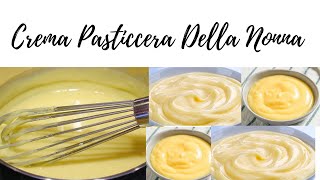 Crema pasticcera Anni 80 La ricetta della nonna contro quelle moderne [upl. by Ursal]