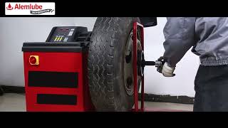 Alemlube Automotive Wheel Balancing Instruction Video [upl. by Trace]