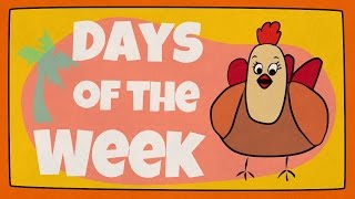 Days of the Week Song  The Singing Walrus [upl. by Aronaele]