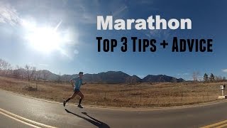 BEST MARATHON TRAINING TIPS Advice for Runners by Sage Canaday [upl. by Adnowat132]