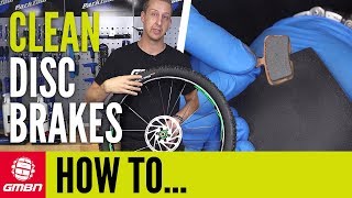 How To Clean Your Disc Brakes  Mountain Bike Maintenance [upl. by Calabresi]