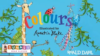 🦒🌿 COLOURS by Roald Dahl  Learn Colours from the Worlds 1 Storyteller 📚  Kids Read Aloud [upl. by Wendel]