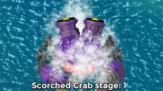 Boom Beach  Dr T Scorched Mega Crab Stages 135 2024 08 04 [upl. by Thunell]