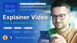 Professional SaaS Explainer Video for Staff Management App  Motion Graphics Animation [upl. by Tiebold]