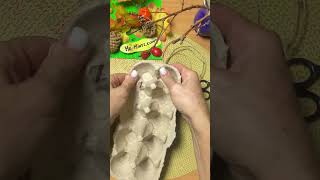 DIY Spooky Egg Carton Ghosts Tutorial The Perfect Halloween Craft for Kids Aged 37 [upl. by Handel]