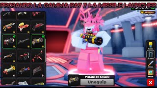 PROBANDO LA GAMMA RAY Y LA MISSILE GUN EN FLAG WARS ESTAN MUY OP [upl. by Shoshanna]