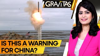 Gravitas New threat for China US new missile launcher in the IndoPacific  World News  WION [upl. by Adekan13]