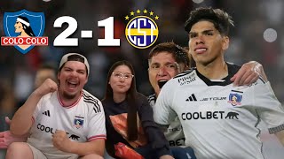 ColoColo vs Sportivo Trinidense  Reacción a la clasificación a fase de grupo de Libertadores [upl. by Sarine515]