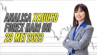 🔴 LIVE Analisa Forex Hari Ini XAUUSD 29 Mei 2023 forecastprediction today analysis [upl. by Afinom]