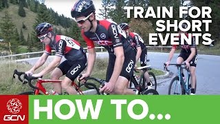 How To Train For Shorter Sportives or Gran Fondos [upl. by Anaujahs37]